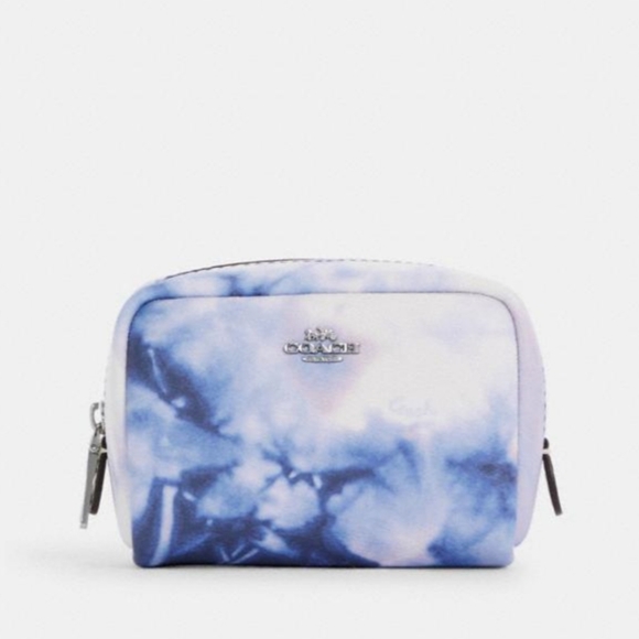 Coach Boxy Cosmetic Case With Tie Dye Print - Picture 2 of 2